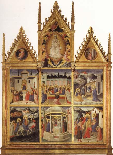 Mariotto Di Cristofano Stories from the Lives of Christ and the Virgin France oil painting art